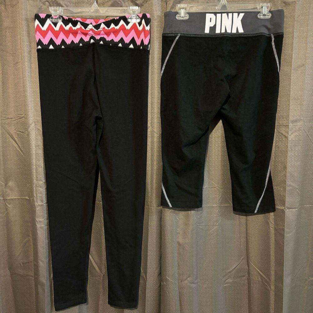 Victoria’s Secret PINK Bundle of 2 Women's Leggings Size Medium